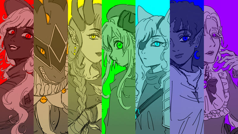 The Trial Goers (Dungeons N Dragons)