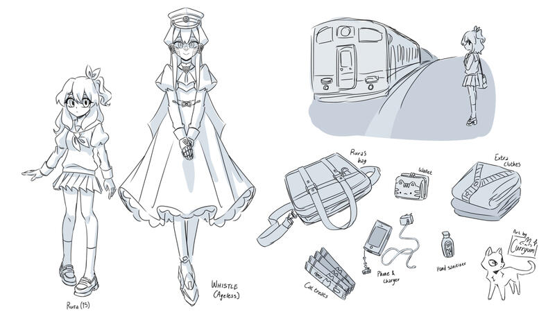Whistle Station (Original Concept Art) Whistle Station (Original Concept Art)